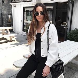 White denim jacket - American Eagle